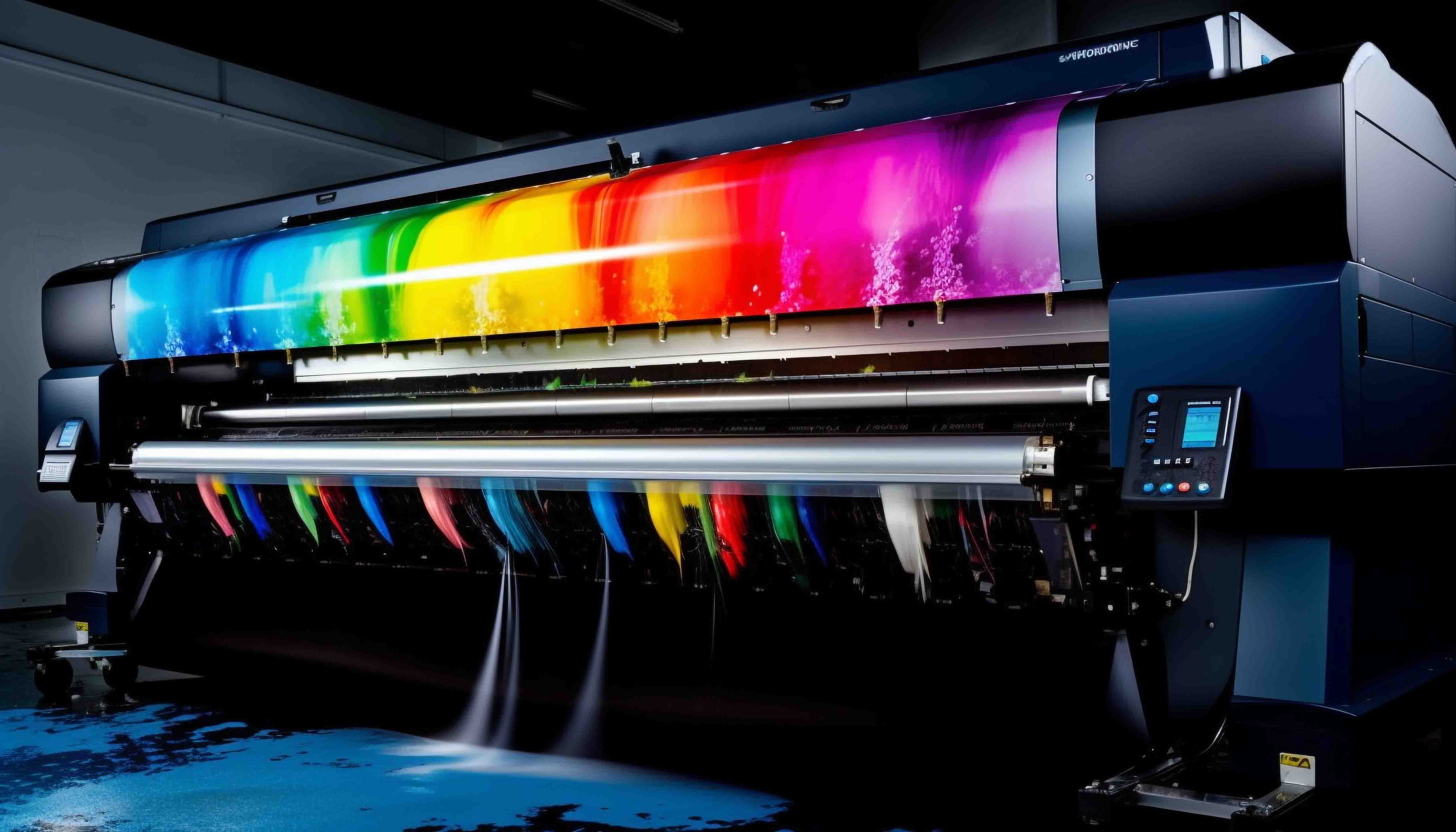 Offset and digital printing samples